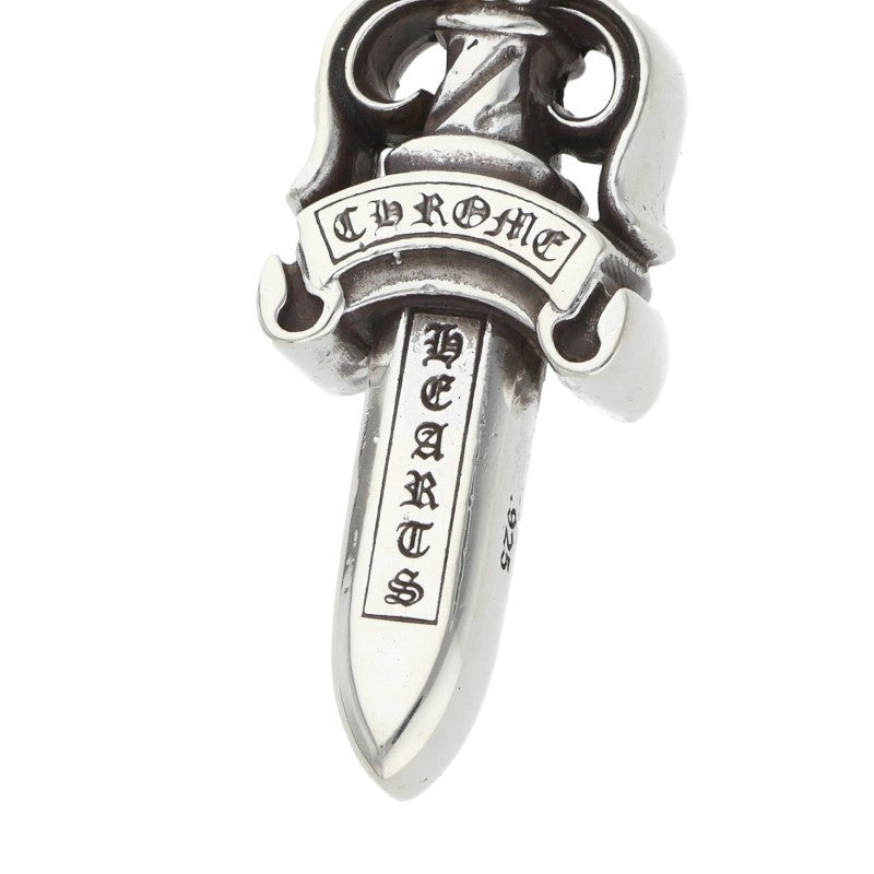 Chrome Hearts Double Dagger Silver Pendant Size ONE SIZE