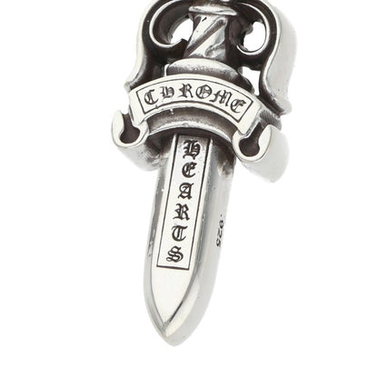 Chrome Hearts Double Dagger Silver Pendant Size ONE SIZE