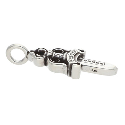 Chrome Hearts Double Dagger Silver Pendant Size ONE SIZE