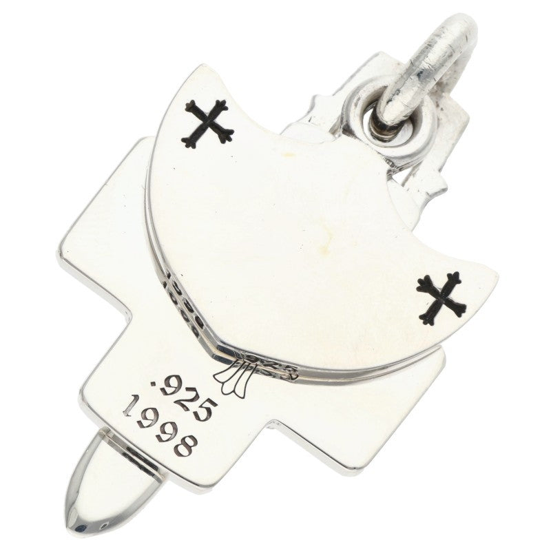 Chrome Hearts Three Trinkets Silver Pendant Size ONE SIZE