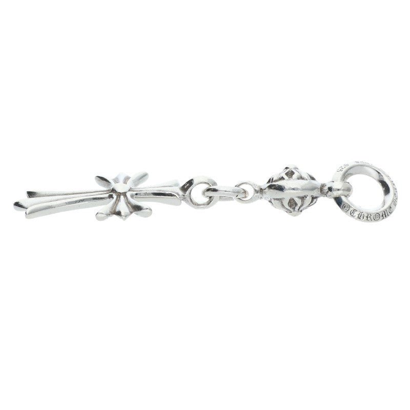 Chrome Hearts 1 Ball Tiny CH Cross Silver Size ONE SIZE
