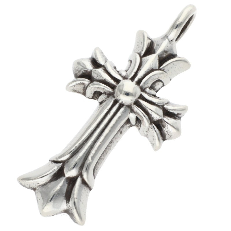 Chrome Hearts Double CH Cross Silver Charm Size ONE SIZE