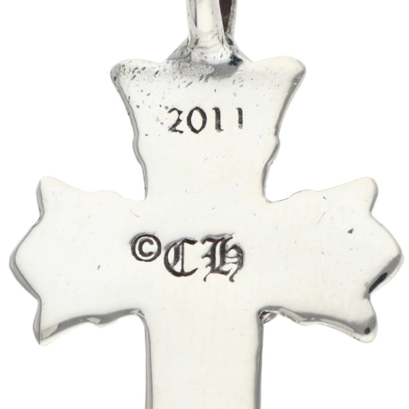 Chrome Hearts Double CH Cross Silver Charm Size ONE SIZE