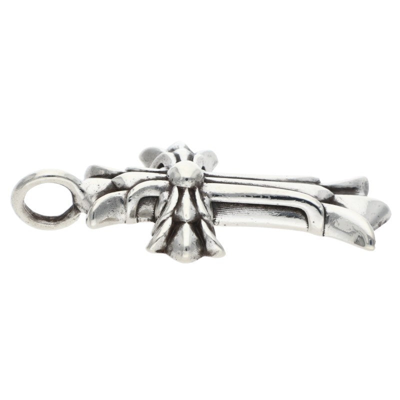 Chrome Hearts Double CH Cross Silver Charm Size ONE SIZE