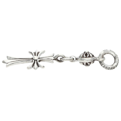 Chrome Hearts 1 Ball Tiny CH Cross Silver Size ONE SIZE