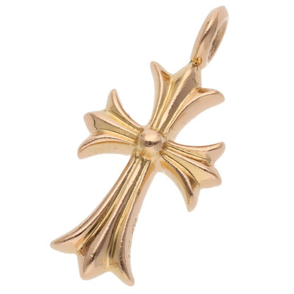 Chrome Hearts Tiny Fat Cross 22K Gold Pave Size ONE SIZE