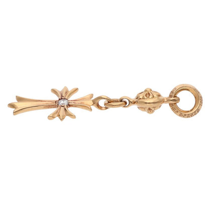 Chrome Hearts 1 Ball Tiny CH Cross 22K Gold 1 Size ONE SIZE