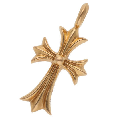 Chrome Hearts 22K Tiny Fat Cross Pave Sapphire Size ONE SIZE