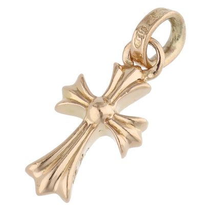 Chrome Hearts 22K Babyfat Cross Charm Yellow