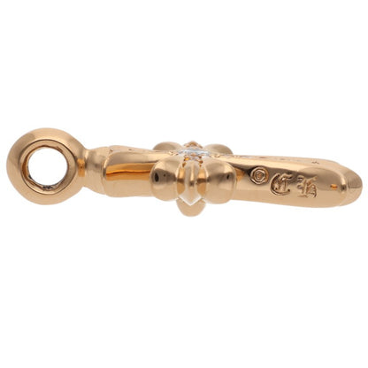 Chrome Hearts 22K Tiny Fat Cross Pave Diamond Size ONE SIZE