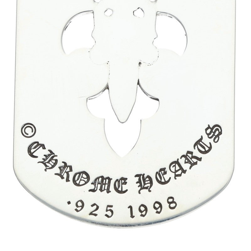 Chrome Hearts Large Flare Dagger Dog Tag Size ONE SIZE