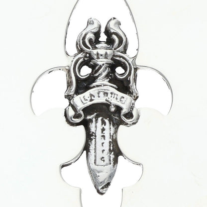 Chrome Hearts Large Flare Dagger Dog Tag Size ONE SIZE