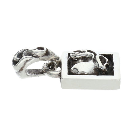 Chrome Hearts Framed Heart Charm Silver Size ONE SIZE