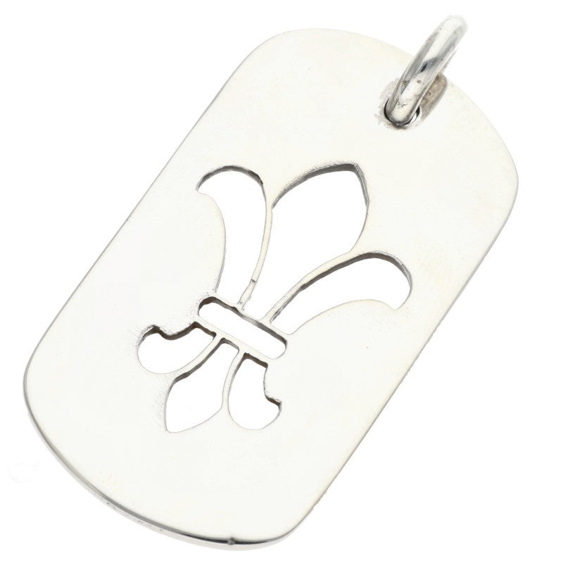 Chrome Hearts BS Fleur Large Dog Tag 925 Size ONE SIZE