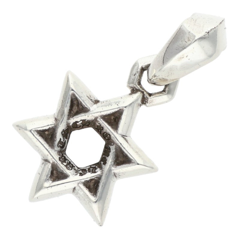 Chrome Hearts Star of David Charm 925 Silver Size ONE SIZE