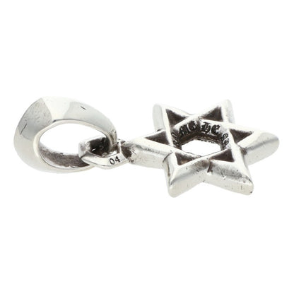 Chrome Hearts Star of David Charm 925 Silver Size ONE SIZE