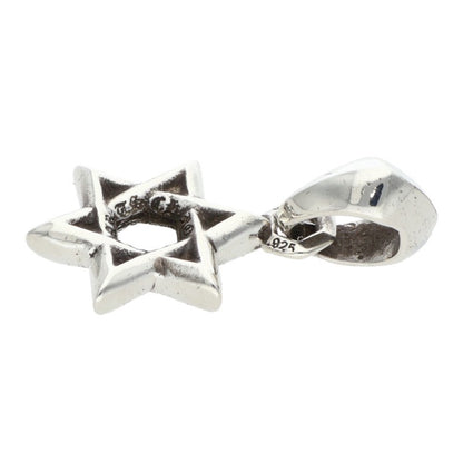 Chrome Hearts Star of David Charm 925 Silver Size ONE SIZE