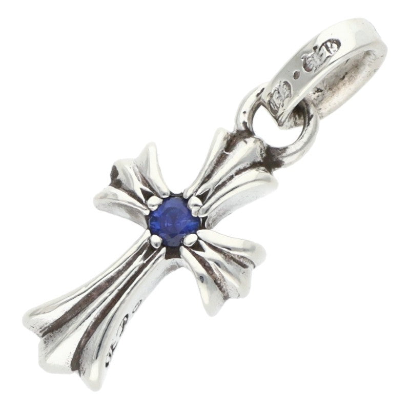 Chrome Hearts Babyfat 1 Sapphire Charm Silver Size ONE SIZE