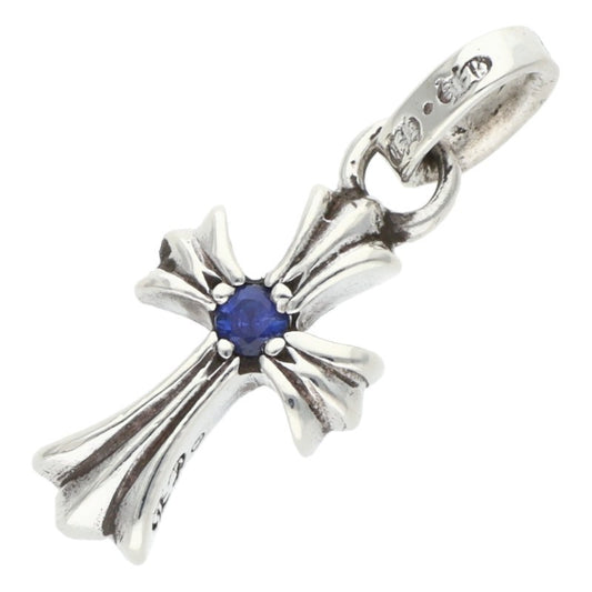 Chrome Hearts Babyfat 1 Sapphire Charm Silver Size ONE SIZE