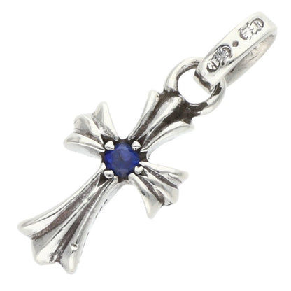Chrome Hearts Babyfat 1 Sapphire Charm Silver Size ONE SIZE