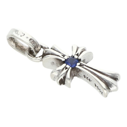 Chrome Hearts Babyfat 1 Sapphire Charm Silver Size ONE SIZE