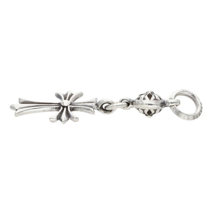 Chrome Hearts 1 Ball Tiny CH Cross Charm 925 Size ONE SIZE