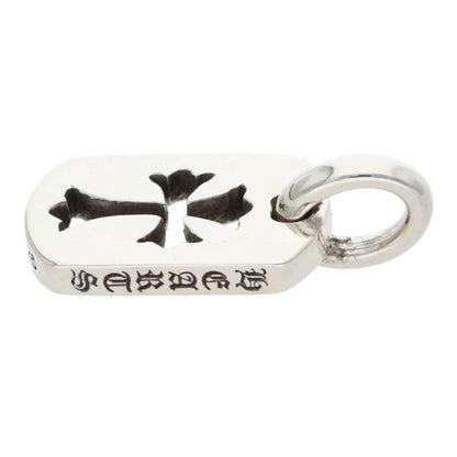 Chrome Hearts Tiny Cutout Cross Dog Tag 925 Size ONE SIZE