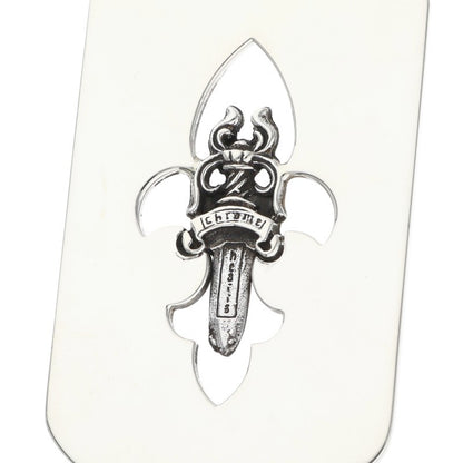 Chrome Hearts Fleur Dagger Large Dog Tag 925 Size ONE SIZE