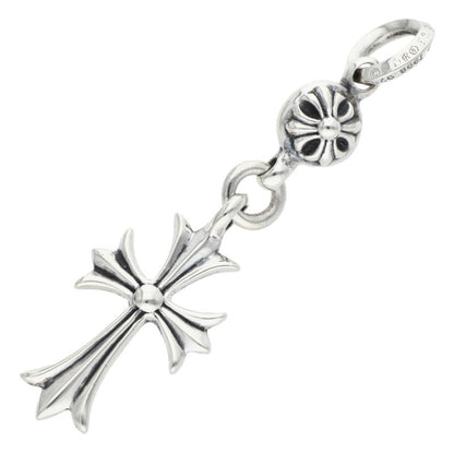 Chrome Hearts 1 Ball Tiny CH Cross Charm 925 Size ONE Silver