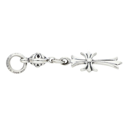 Chrome Hearts 1 Ball Tiny CH Cross Charm 925 Size ONE Silver