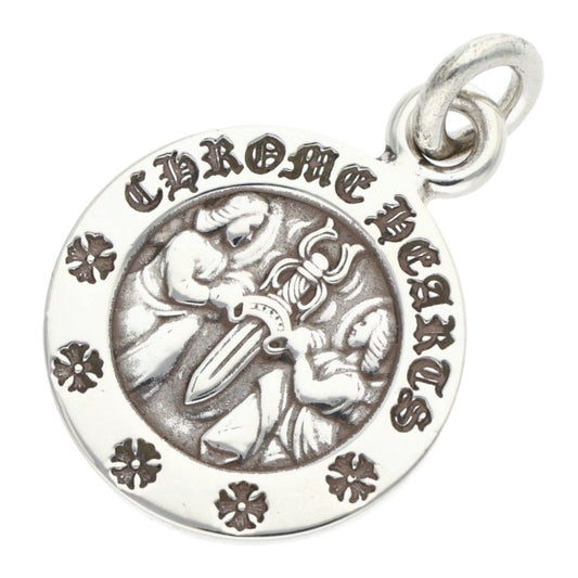 Chrome Hearts Angel Medal V2 Charm 925 Silver Size ONE SIZE