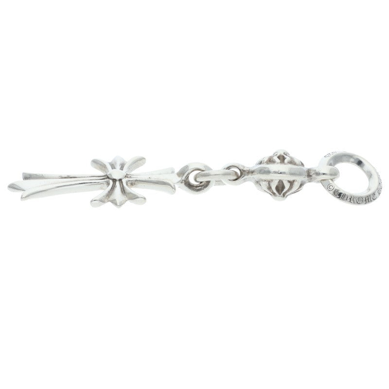 Chrome Hearts 1 Ball Tiny CH Cross Charm 925 Size ONE SIZE