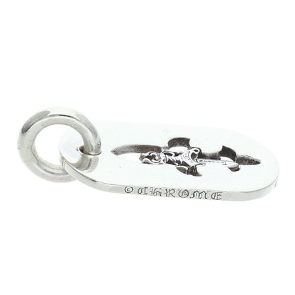 Chrome Hearts Fleurdagger Dog Tag Silver Size ONE SIZE