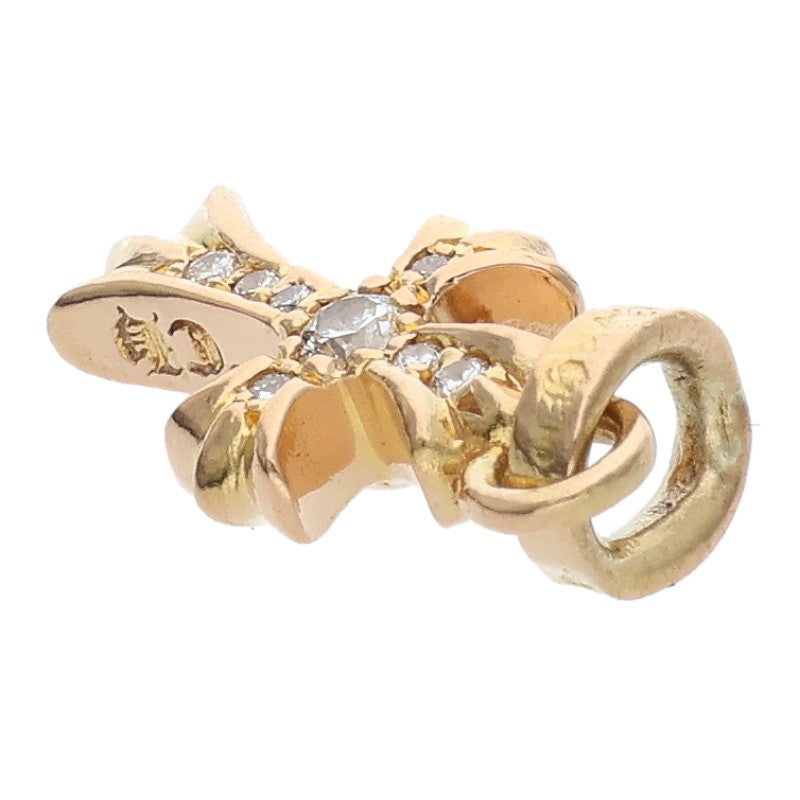 Chrome Hearts 22K Babyfat Pave Diamond Gold Size ONE SIZE