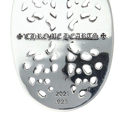 Chrome Hearts CLSC OVAL P DMND Silver Pendant Size ONE SIZE
