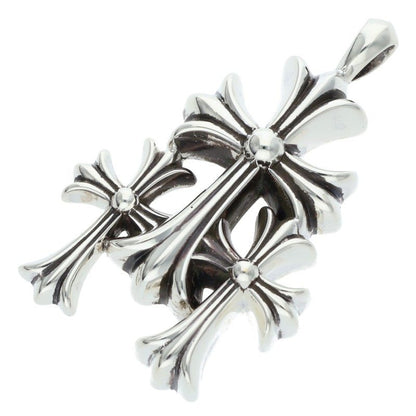 Chrome Hearts 3 CH CRS SML Silver Pendant Size ONE SIZE
