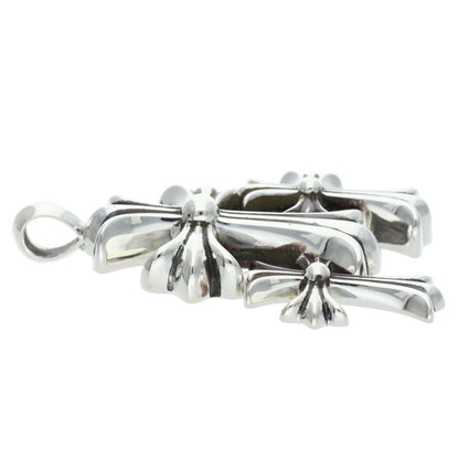 Chrome Hearts 3 CH CRS SML Silver Pendant Size ONE SIZE