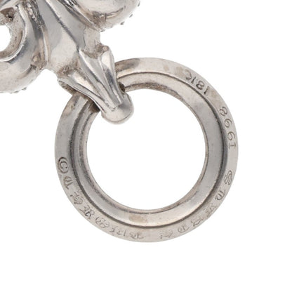 Chrome Hearts 18K BS Fleur Pave Diamond WG