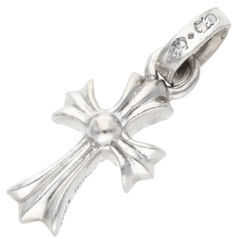 Chrome Hearts 18KWG Baby Fat Cross Pave Size ONE SIZE