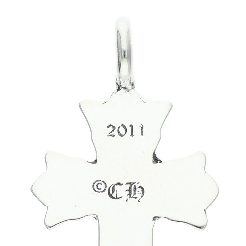 Chrome Hearts DBL CH CRS Silver Pendant Size ONE SIZE