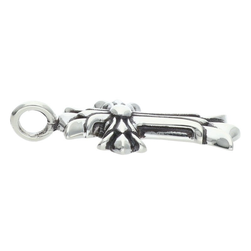 Chrome Hearts DBL CH CRS Silver Pendant Size ONE SIZE