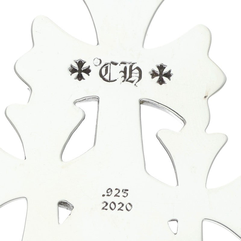 Chrome Hearts 3 CH CRS SML Silver Pendant Size ONE SIZE
