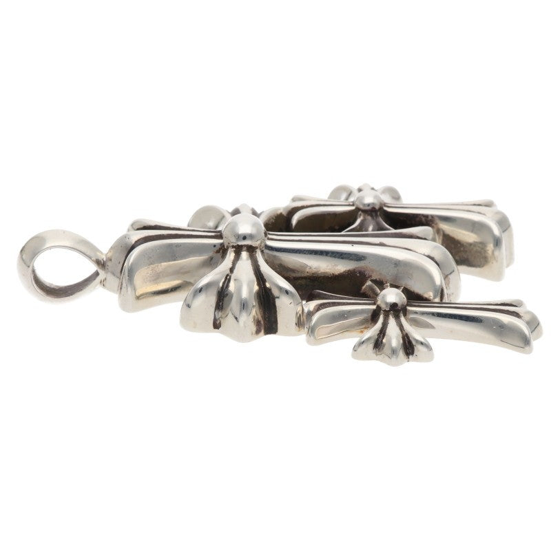 Chrome Hearts 3 CH CRS SML Silver Pendant Size ONE SIZE
