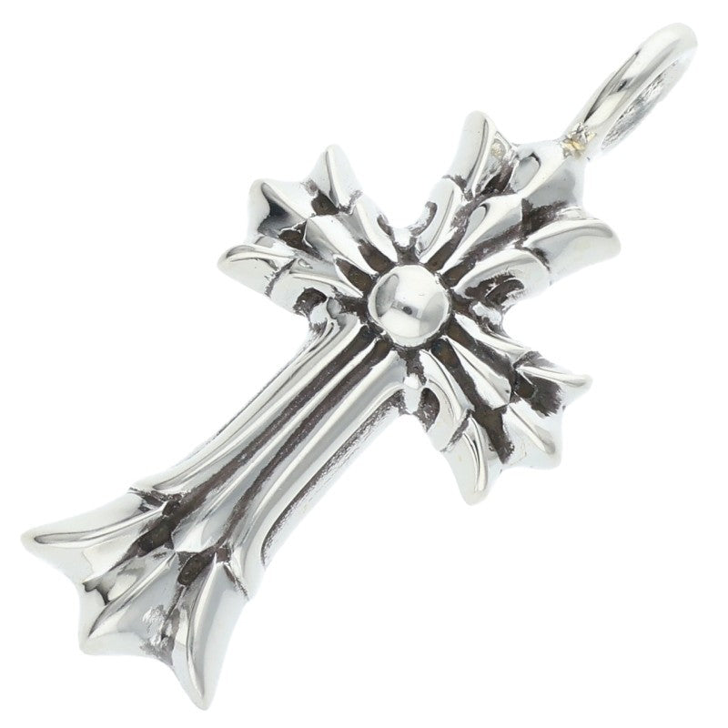 Chrome Hearts DBL CH CRS Silver Pendant