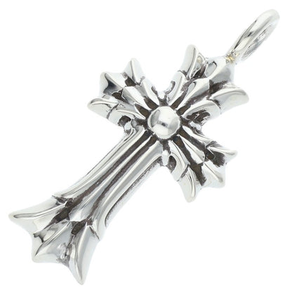 Chrome Hearts DBL CH CRS Silver Pendant