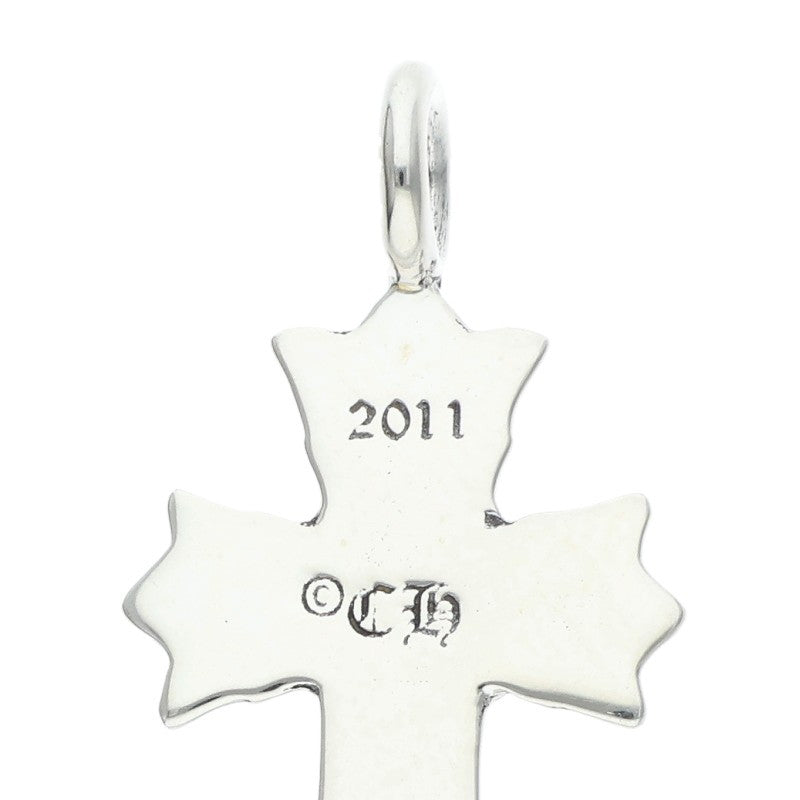 Chrome Hearts DBL CH CRS Silver Pendant Size ONE SIZE