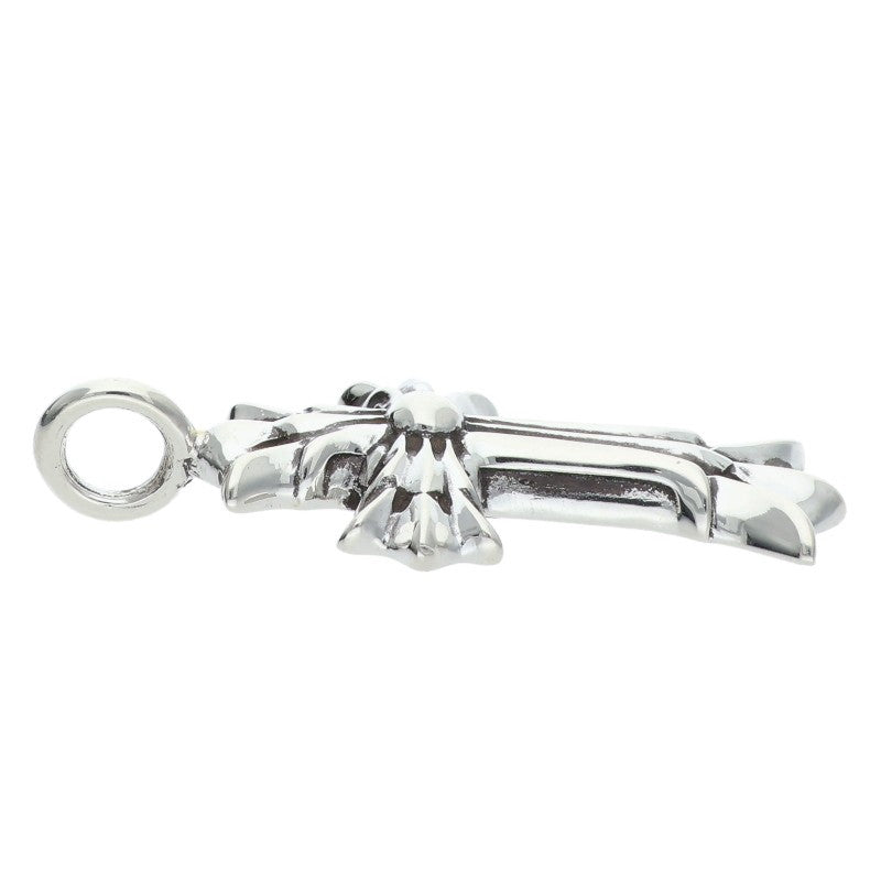 Chrome Hearts DBL CH CRS Silver Pendant Size ONE SIZE
