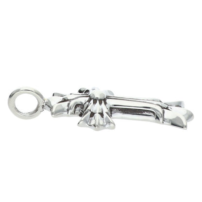Chrome Hearts DBL CH CRS Silver Pendant Size ONE SIZE