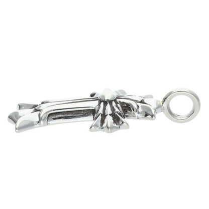 Chrome Hearts DBL CH CRS Silver Pendant Size ONE SIZE