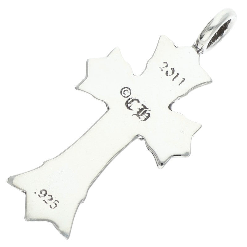 Chrome Hearts DBL CH CRS Silver Pendant Size ONE SIZE